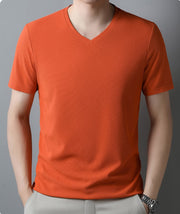 Men's Modern V-Neck Tee - Modiniva LLC