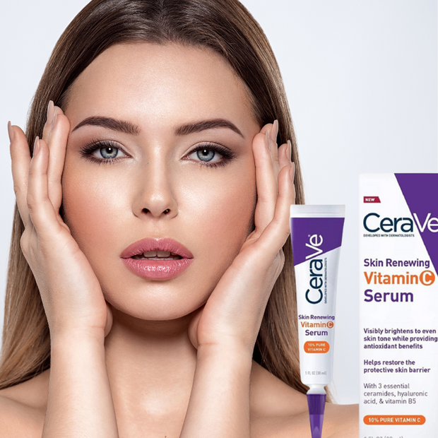 Cerave Radiance Revival Renewal Serum for Radiant Skin Health, Beauty & Hair