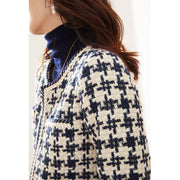 Houndstooth Small Jacket Women Clothing