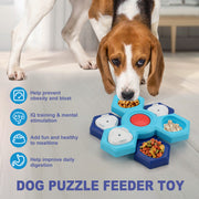 Layers Slow Feeder Puzzle Dog Bowls - Modiniva LLC