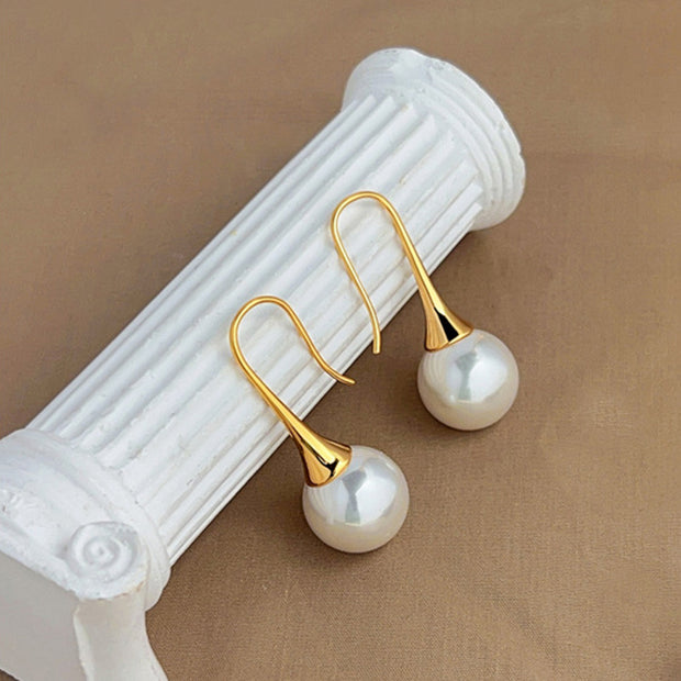 French Pearl Earrings: Feminine Fashion Jewelry & Watches