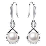 Elegant Simulated Pearl Earrings Set Jewelry & Watches