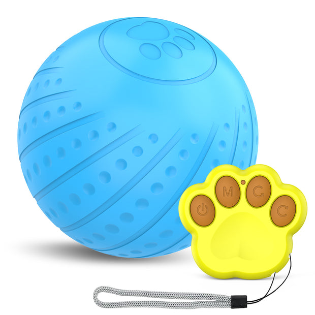 Waterproof Automatic Remote Control Pet Toy ball Remote control version blue Home, Pets, Appliance