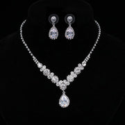 Aurelia Necklace Earrings Wedding Set + Automobiles & Motorcycles + Modiniva LLC