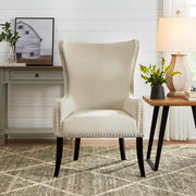 Maeford Biscuit Beige Upholstered Accent Chair