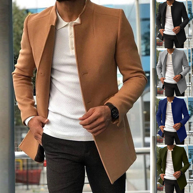 Men's Slim Business Jacket - Modiniva LLC