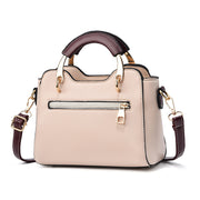 Elegant Beige Satchel Bags & Shoes