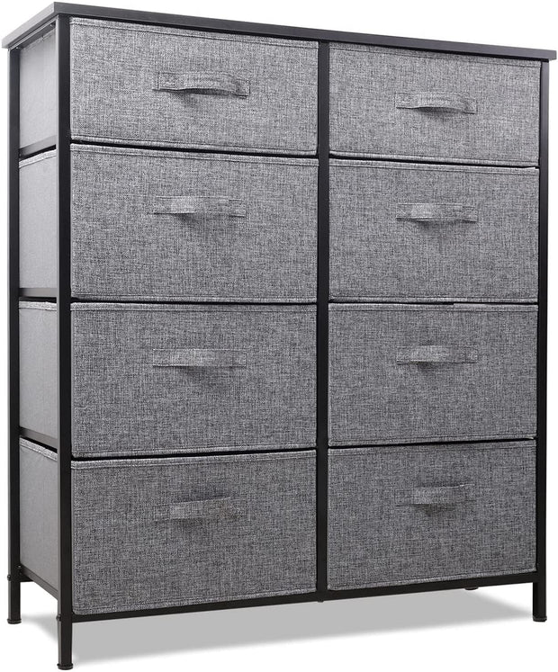 Space Maximizer: 8-Drawer Dresser for Every Room