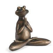 Yoga frog garden home resin crafts animal sculpture decoration Home, Pets, Appliance