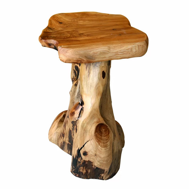 Rustic Elegance: The Gerrity End Table in Solid Wood