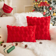 Embroidered Christmas Plush Pillow - Modiniva LLC