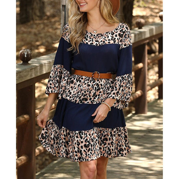 Bell Sleeve Dress Women + Automobiles & Motorcycles + Modiniva LLC