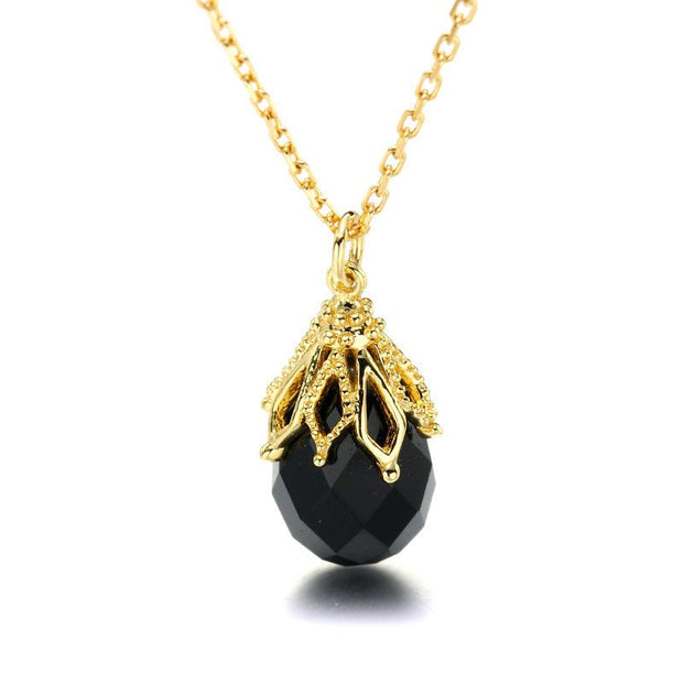 Black Agate Ladies Pendant + Automobiles & Motorcycles + Modiniva LLC