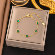 Assorted Vintage Pendant Necklaces & Earrings [SLE13] Green Diamond Bracelet Gold Jewelry & Watches