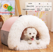 Snuggly & Warm Fluff-Topia Pet Bed - Modiniva LLC