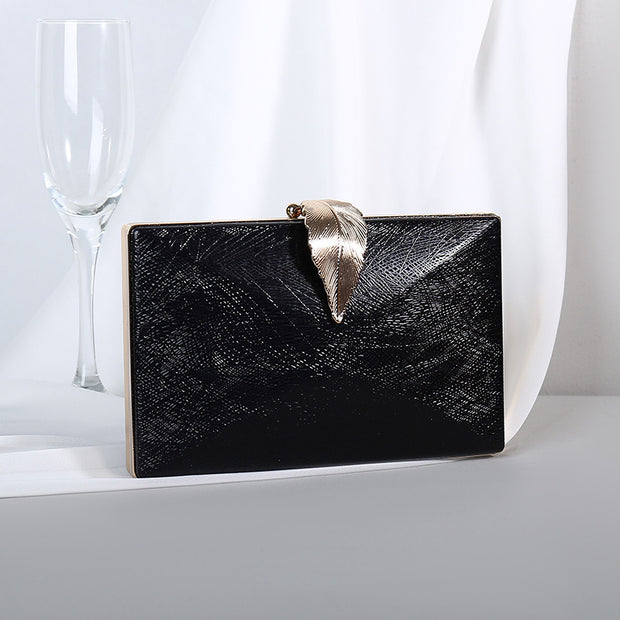 Exquisite Leaf Purse Black Bags & Shoes