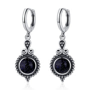 Elegant Kyanite 925 Sterling Silver Drop Earrings Style 1 Jewelry & Watches