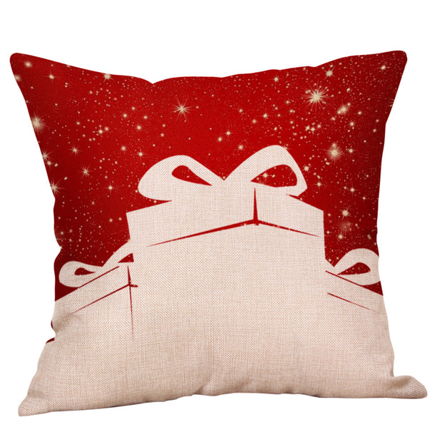 Christmas Linen Pillowcase - Modiniva LLC