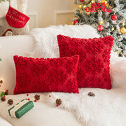 Embroidered Christmas Plush Pillow - Modiniva LLC