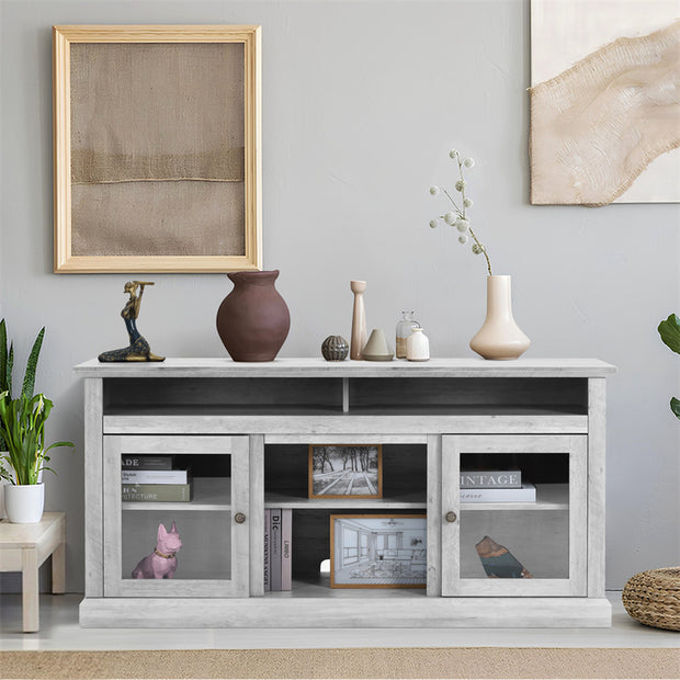 Rustic Wooden TV Console for the Living Room test