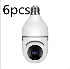 WiFi CAMERA 1080P Bulb 4X Zoom Camera Monitor