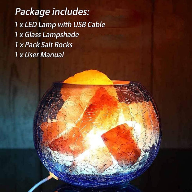 Handcrafted Himalayan Salt Lamp for Serene Ambiance