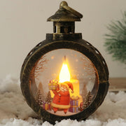 Santa LED Lantern Ornament - Modiniva LLC