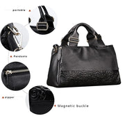 Urban Luxe Cowhide Handbag Bags & Shoes