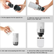 Portable Fully Automatic Coffee Machine Portable Espresso - Modiniva LLC