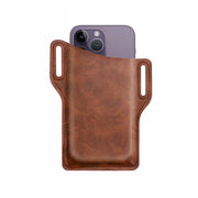 Stylish and Practical Leather Cell Phone Belt Holster - Modiniva LLC