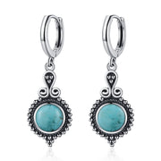 Elegant Kyanite 925 Sterling Silver Drop Earrings - Modiniva LLC