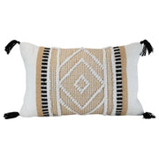 Indoor/Outdoor Elegance: Tassels Throw Pillow