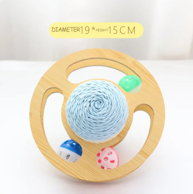 Sisal Cat Turntable Toy - Modiniva LLC