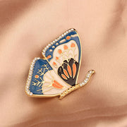 Embrace the Delicate The Flutter Bright Butterfly Brooch  - Modiniva LLC