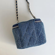 The Denim Paradox : Blue Denim Crossbody Bag Bags & Shoes