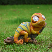 Outdoor solar lizard resin crafts Decoration Home Garden Home, Pets, Appliance