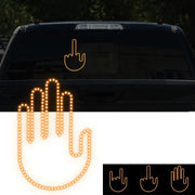 Funny New LED Illuminated Gesture Light Car Finger Light - Modiniva LLC