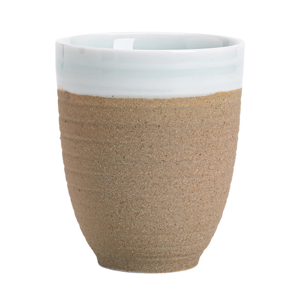 Japanese Stoneware Thread Coffee Cup - Modiniva LLC