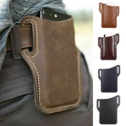 Stylish and Practical Leather Cell Phone Belt Holster - Modiniva LLC