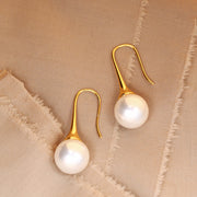 French Pearl Earrings: Feminine Fashion - Modiniva LLC