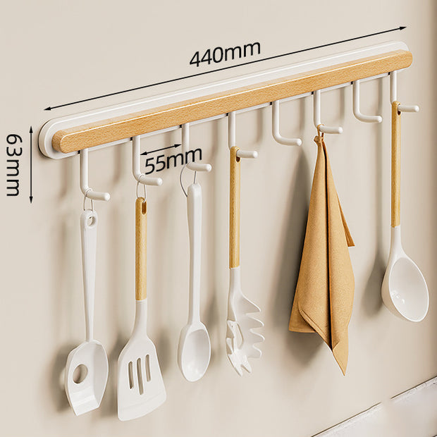 Perforation-Free Wrought Iron Wall Hooks Home, Pets, Appliance