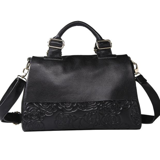 Urban Luxe Cowhide Handbag - Modiniva LLC