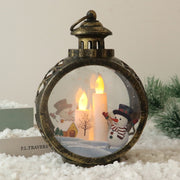 Santa LED Lantern Ornament - Modiniva LLC