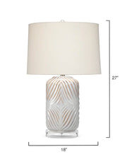 The Art of Light: Fancy Amari Ceramic Lamp - Modiniva LLC