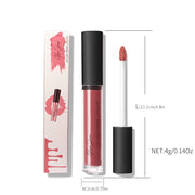 Allen Shaw Red Lip Glaze Cream Lip gloss - Modiniva LLC