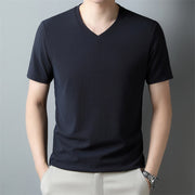 Men's Modern V-Neck Tee - Modiniva LLC